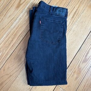 Levi's Men's Black Jeans 38 x 34